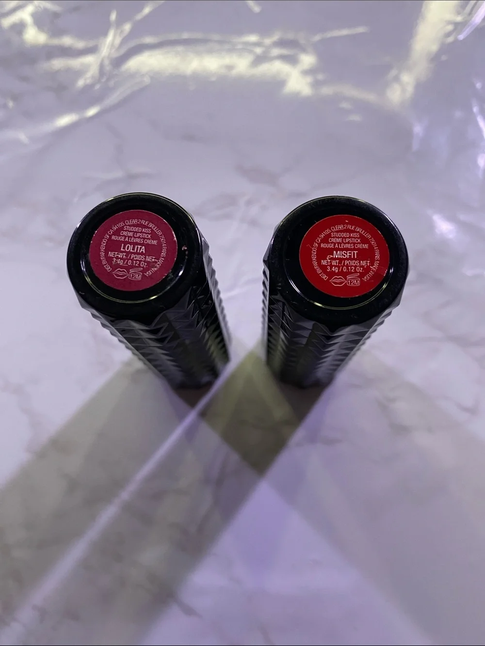 Kat von d Lolita and Misfit Black Studded D  Pair
